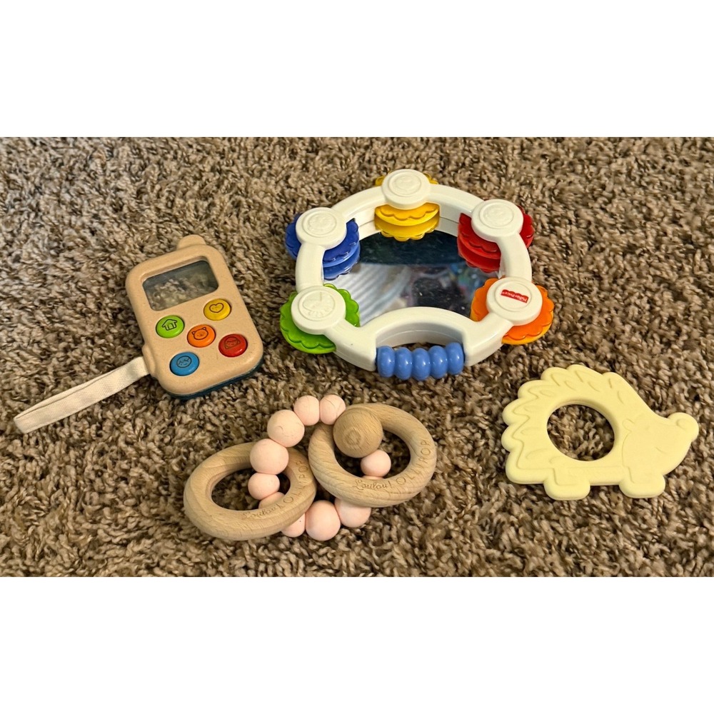 Plan Toys-Lou Lou Lollipop-Sugerbooger-Fisher-Price Baby Teethes & Rattles